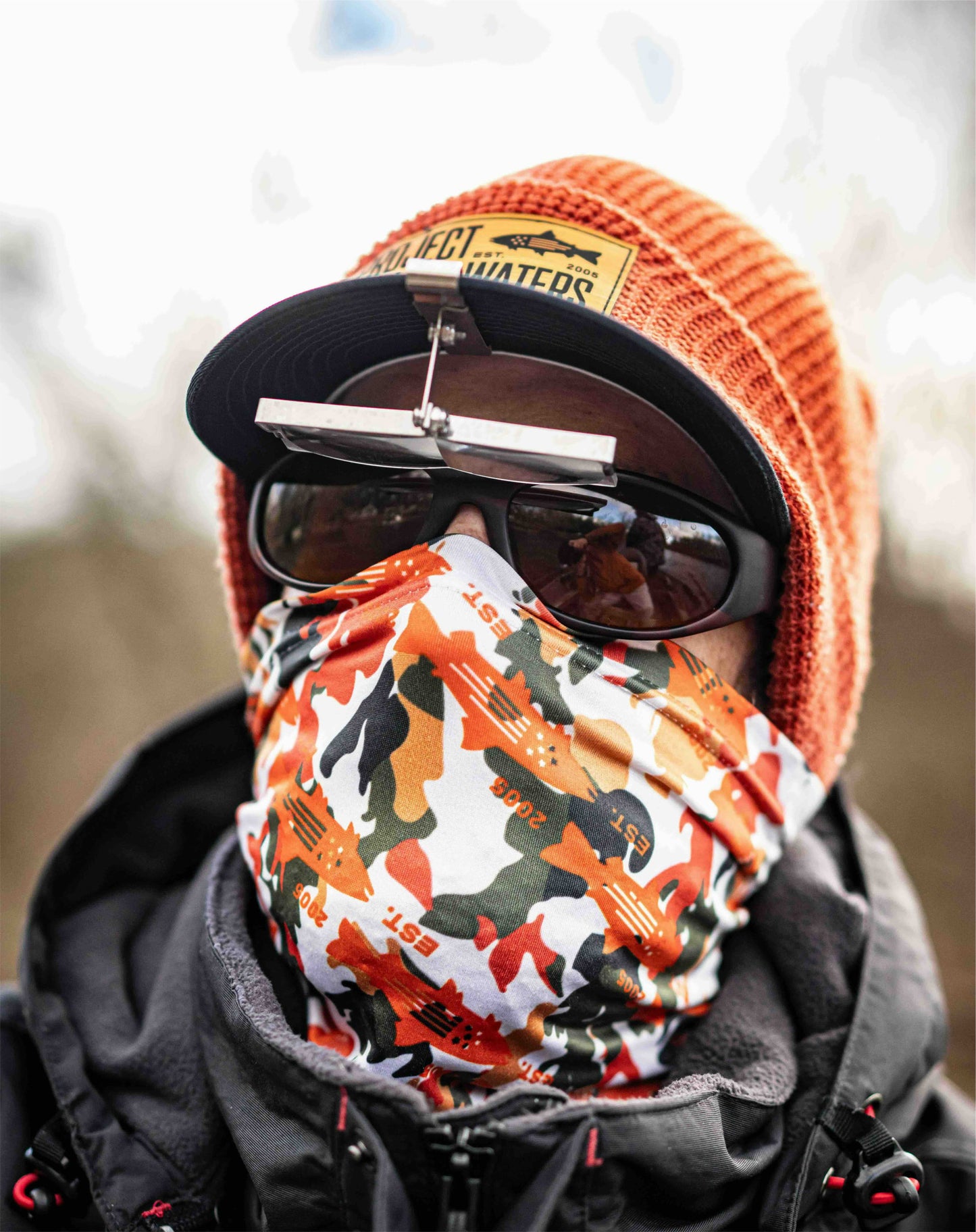 PHW Fish Camo Neck Gaiter