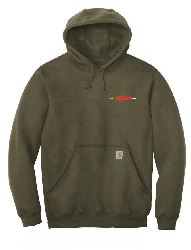 PHW Carhartt Midweight Hooded Sweatshirt - Moss