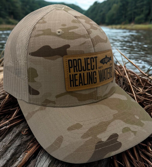 PHW Richardson 112PT Camo Hat - Desert/Arid