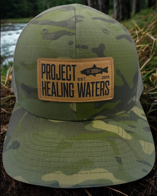PHW Richardson 112PT Camo Hat - Loden/Tropic
