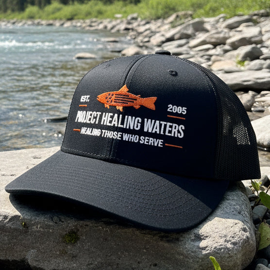 PHW Standard Issue Richardson 112 Hat - Black/Blaze
