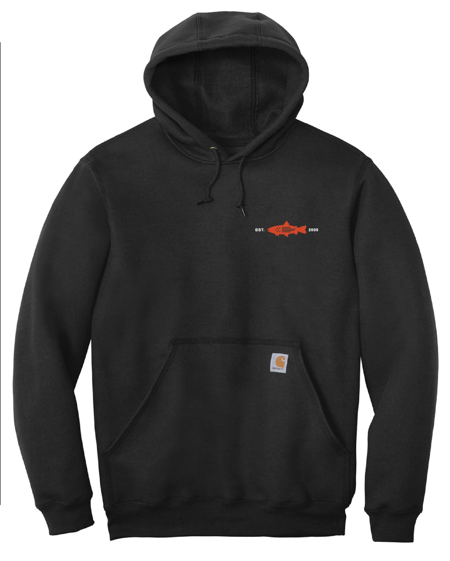 PHW Carhartt Midweight Hooded Sweatshirt - Black