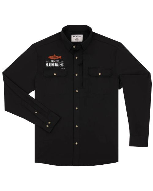 PHW Poncho "The Original" Long Sleeve - The Black Smoke