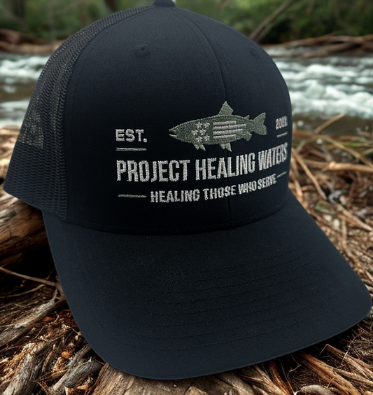 PHW Standard Issue Richardson 112 Hat - Black/Sage