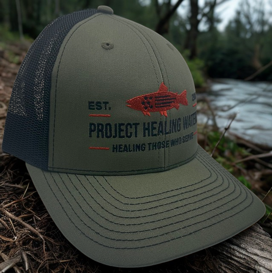 PHW Standard Issue Richardson 112 Hat - Loden/Black