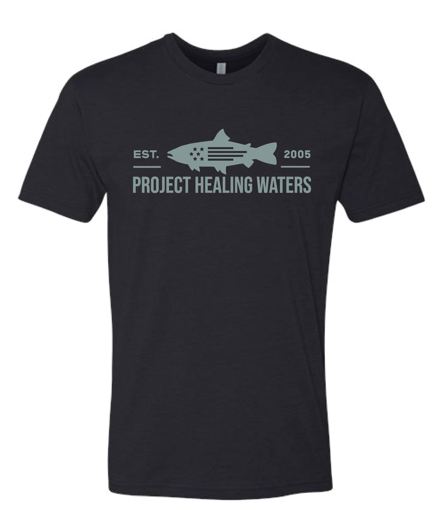 PHW Standard Issue Logo Black/Sage Tee