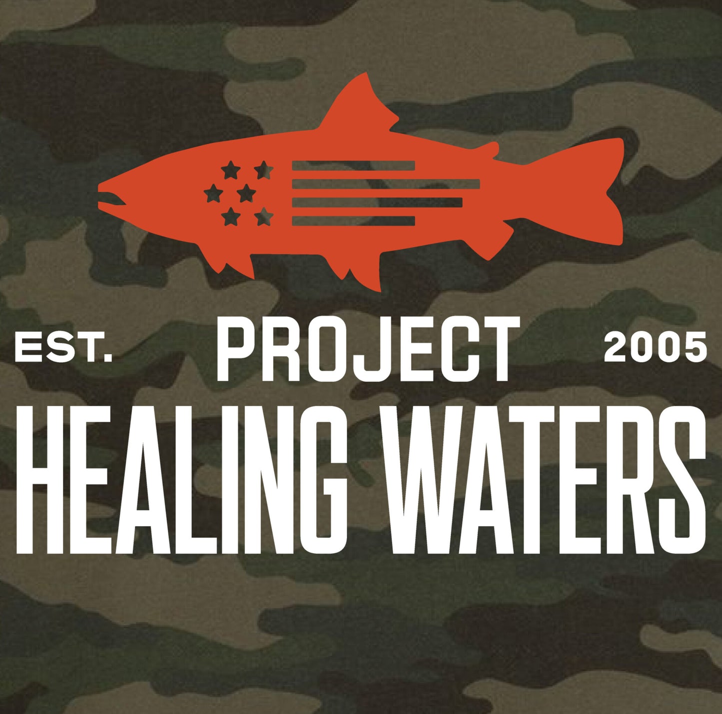 PHW Camo Heavyweight Pullover Hooded Sweatshirt - Forest