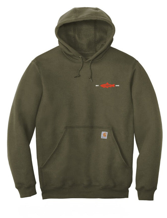 PHW Carhartt Midweight Hooded Sweatshirt - Moss